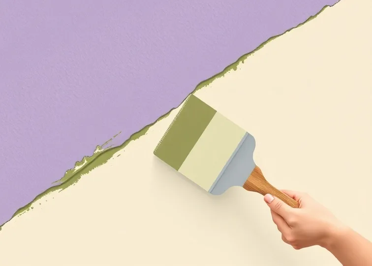 Ponçage et rebouchage des fissures avant mise en peinture
